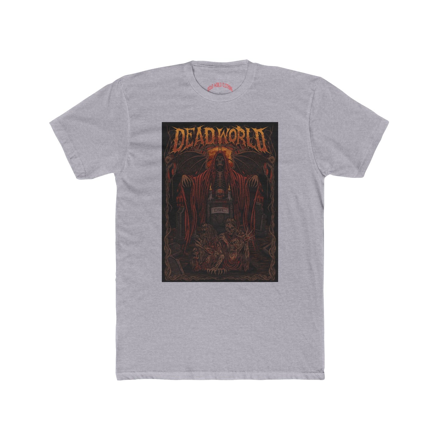 Dead World - Men's Cotton Crew Tee