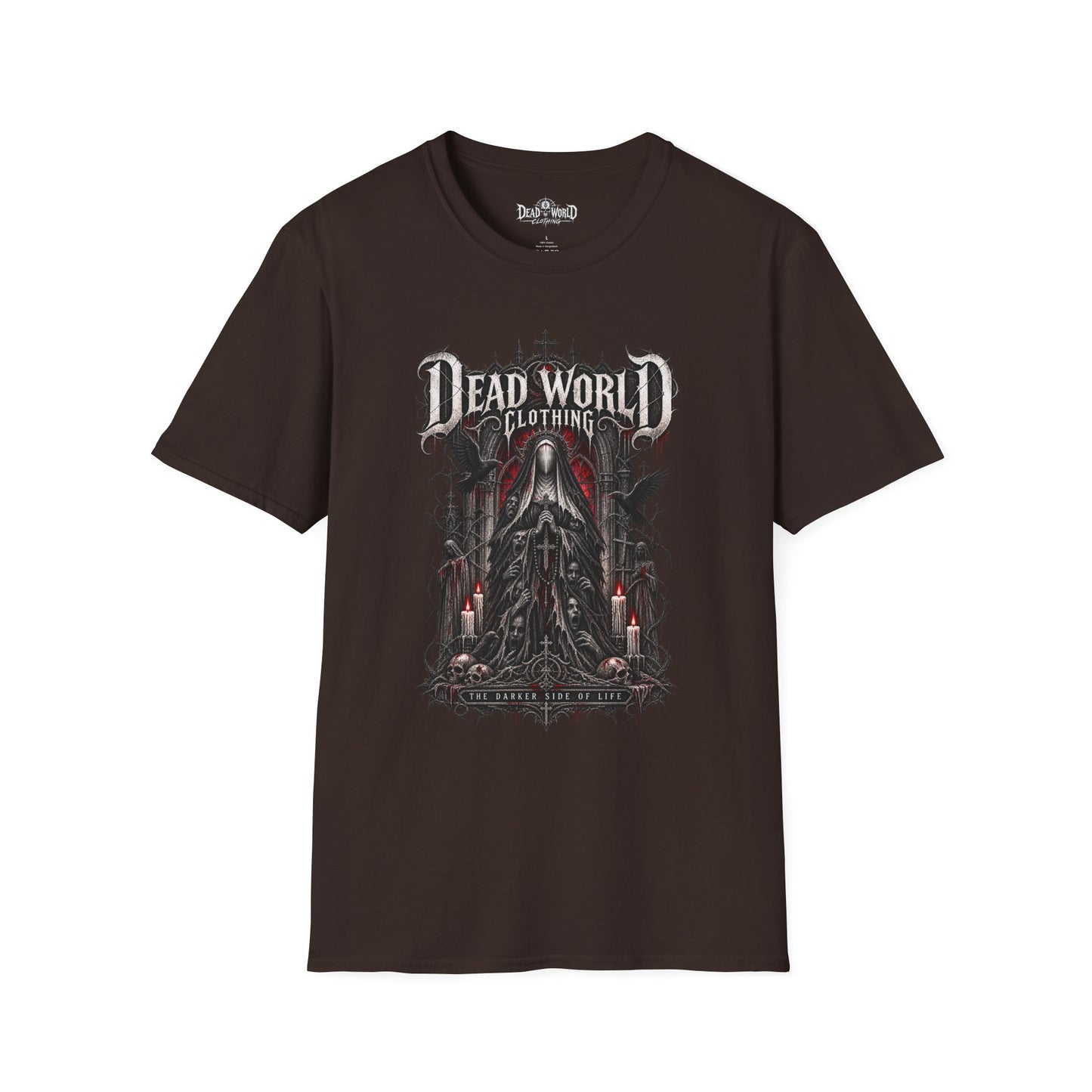 Dead World Clothing Gothic Graphic T-Shirt —Mother of the Hollow Tee