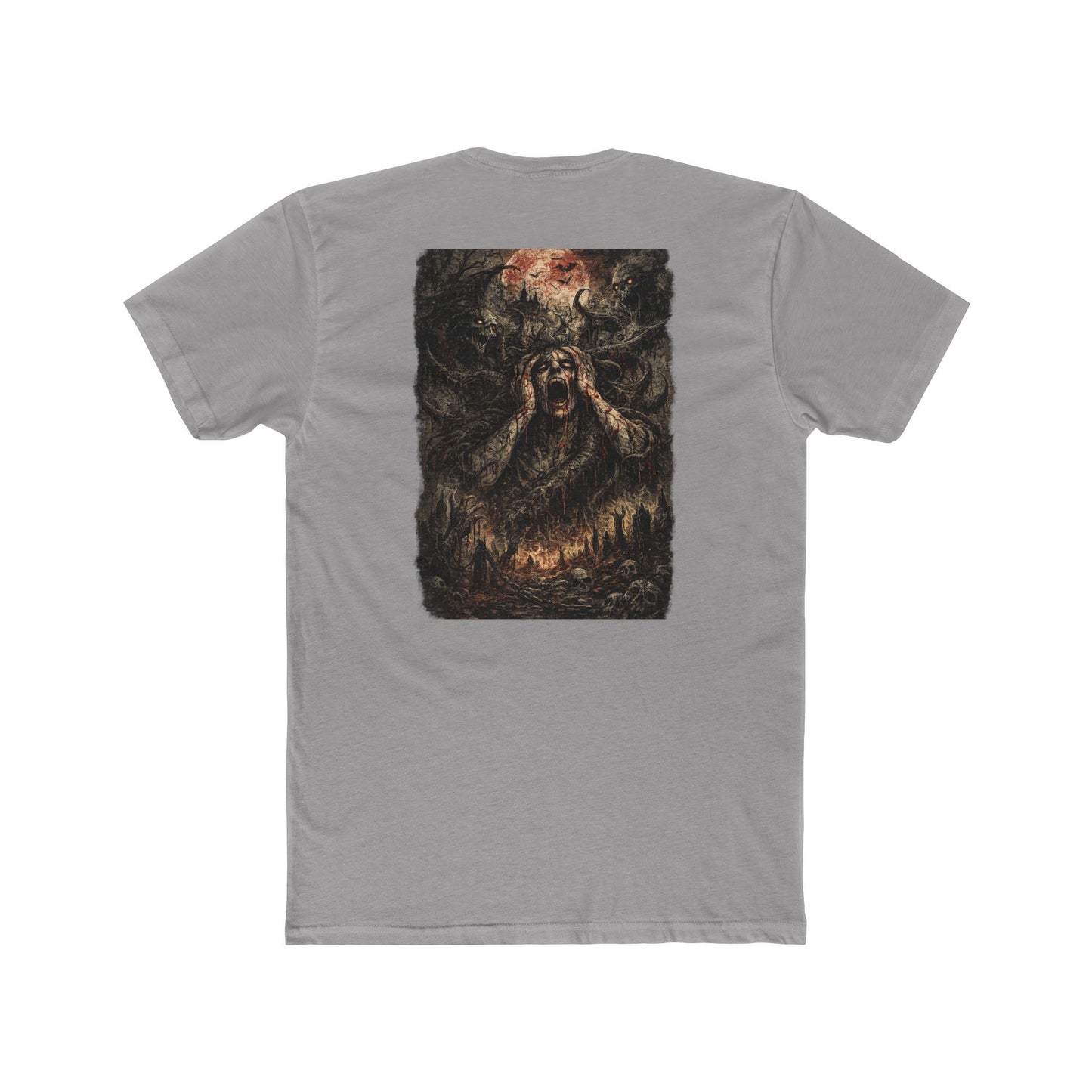 Endless Suffering Fiery Zombie Hands Tee