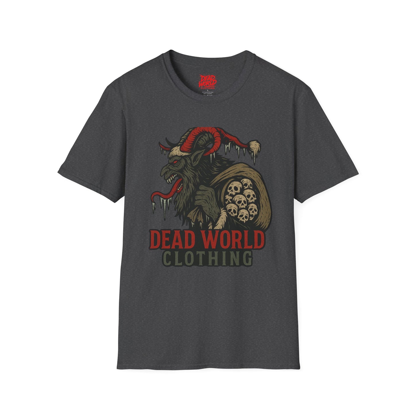 Skull Jester T-Shirt — Dead World Clothing Gothic Tee