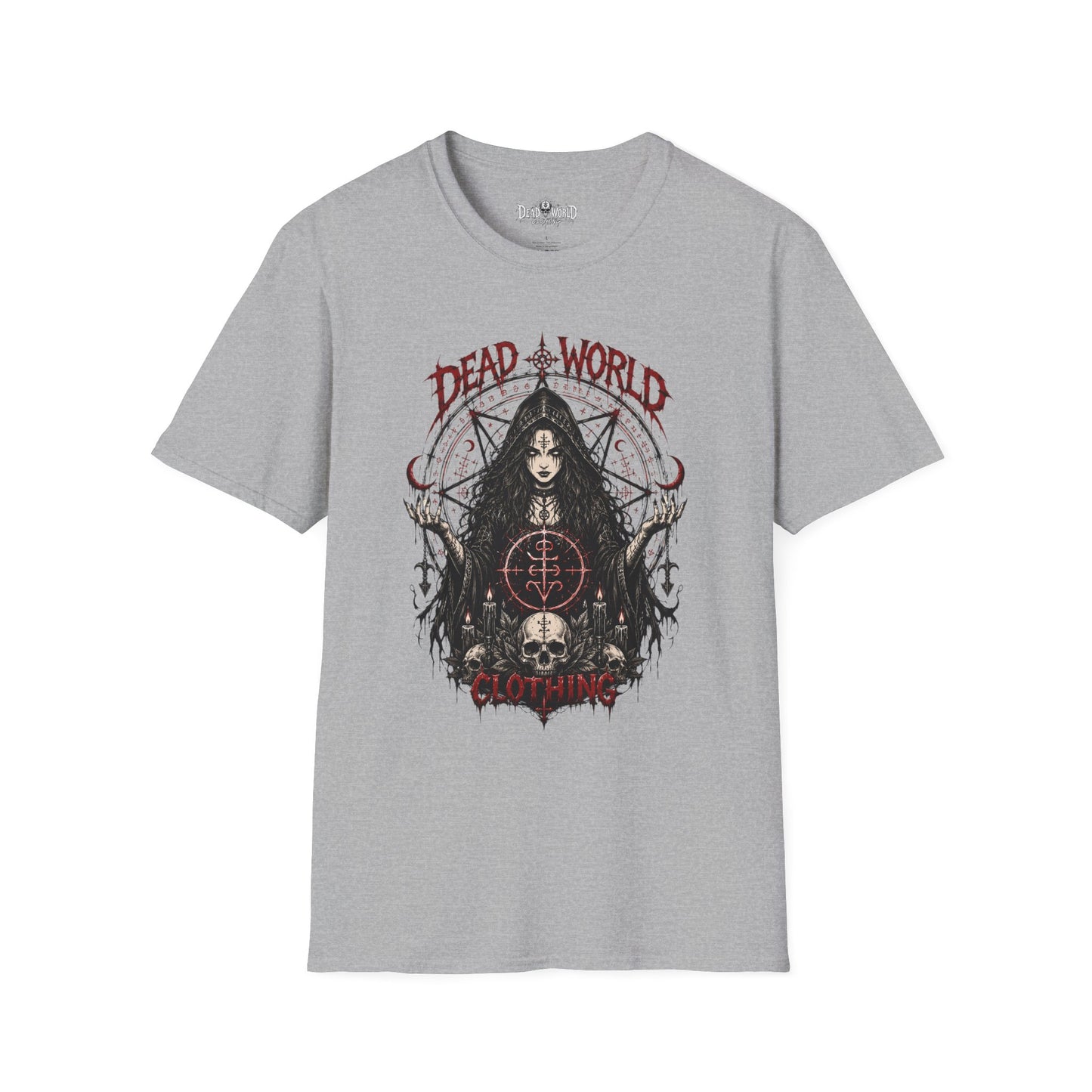 Dead World Clothing Gothic Tee — Occult Witch T-Shirt