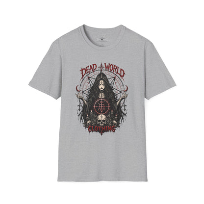 Dead World Clothing Gothic Tee — Occult Witch T-Shirt