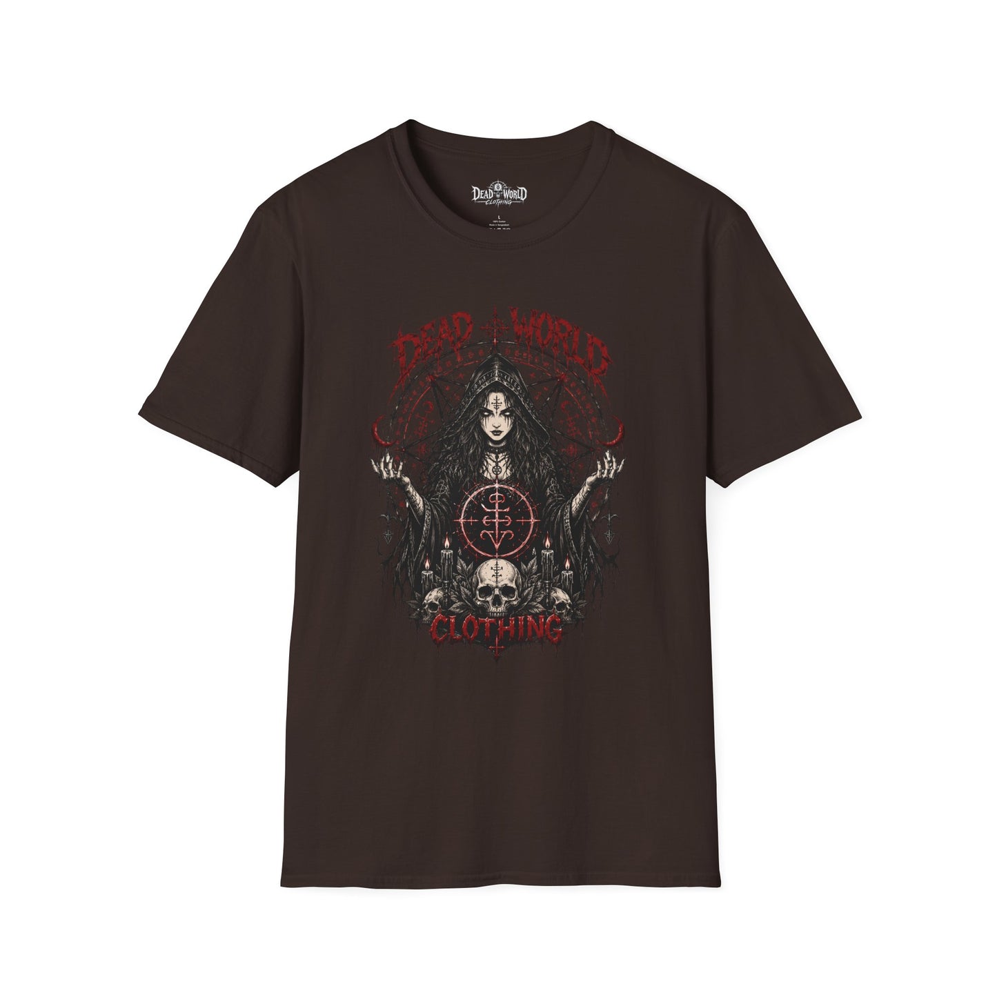 Dead World Clothing Gothic Tee — Occult Witch T-Shirt
