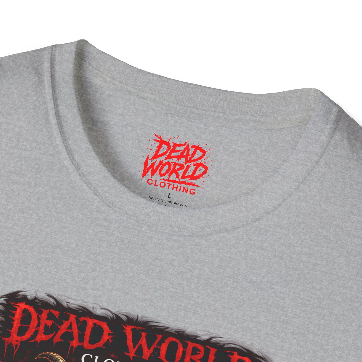 Dead World Clothing ("Sin Incarnate") Serpent Crest Graphic Tee