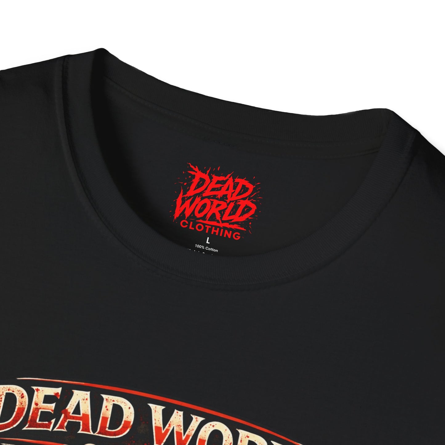 Blood Rose Graphic T-Shirt — Dead World Clothing Skull & Rose Gothic Tee
