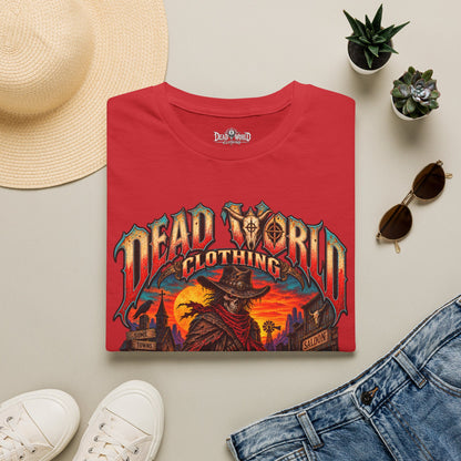 Graphic T-Shirt — "Dead World Clothing" Desert Outlaw Sunset Tee