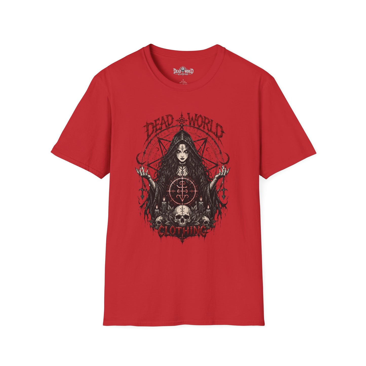 Dead World Clothing Gothic Tee — Occult Witch T-Shirt