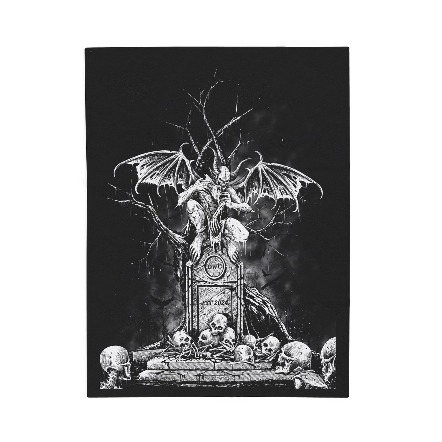 Feast Plush Blanket - Cozy Halloween Decor