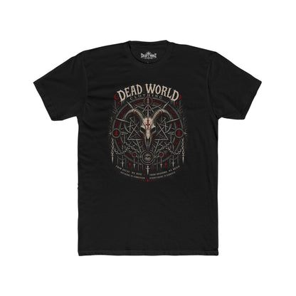 Dark Occult 'Dead World Clothing' Ram Skull Graphic