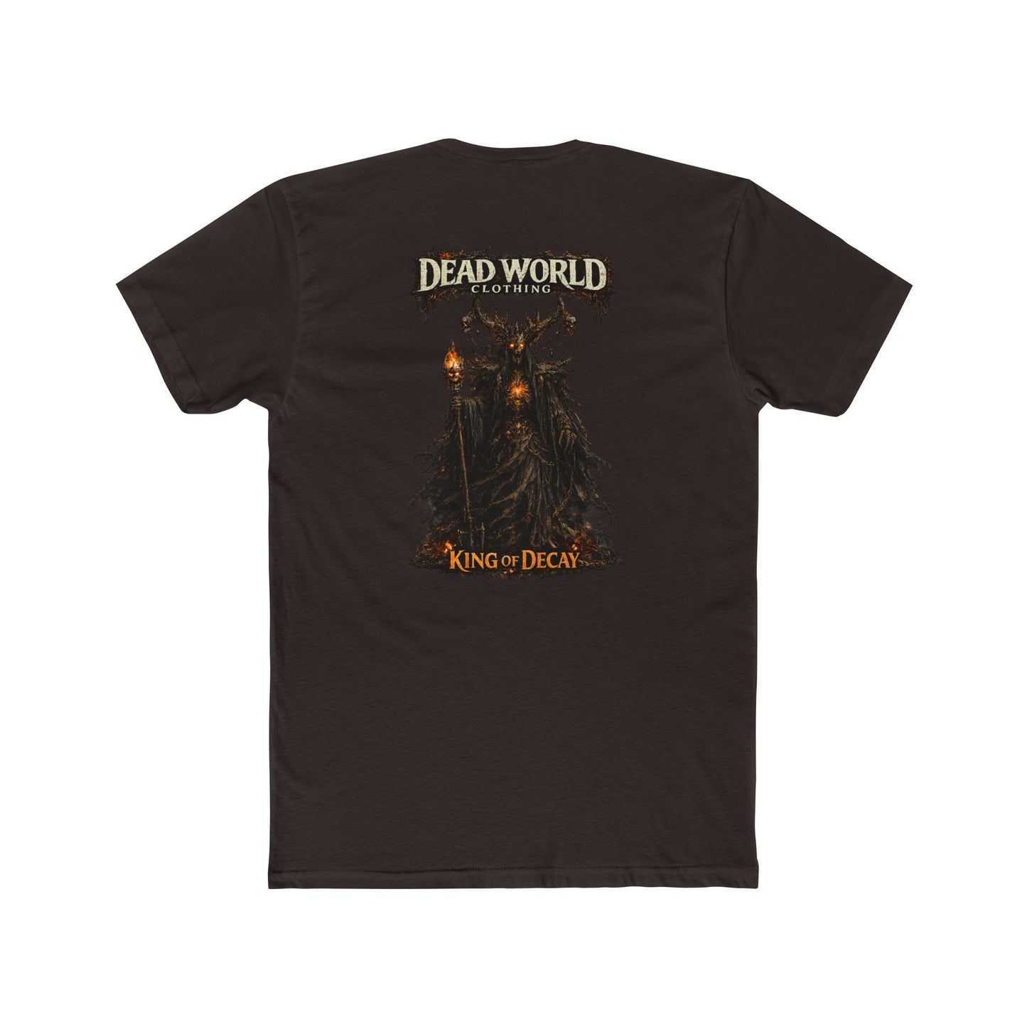 Dead World Clothing "King of Decay" T‑Shirt — Gothic Horror Graphic Tee