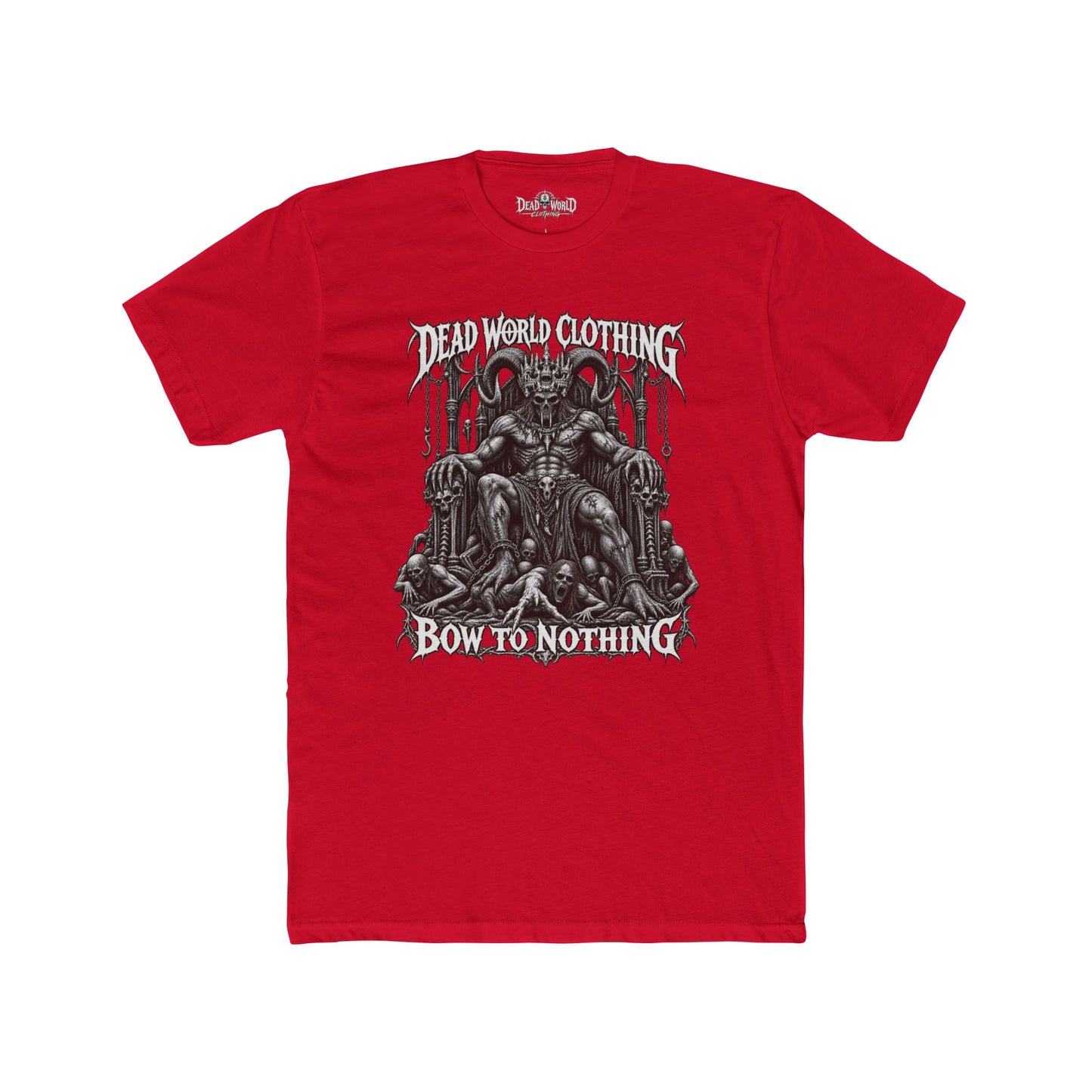 Dead World Clothing  'Bow to Nothing' Dark Gothic Graphic Shirt