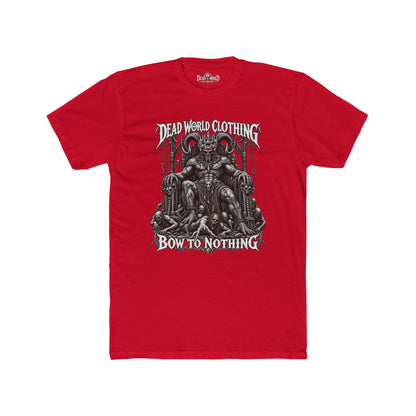 Dead World Clothing  'Bow to Nothing' Dark Gothic Graphic Shirt