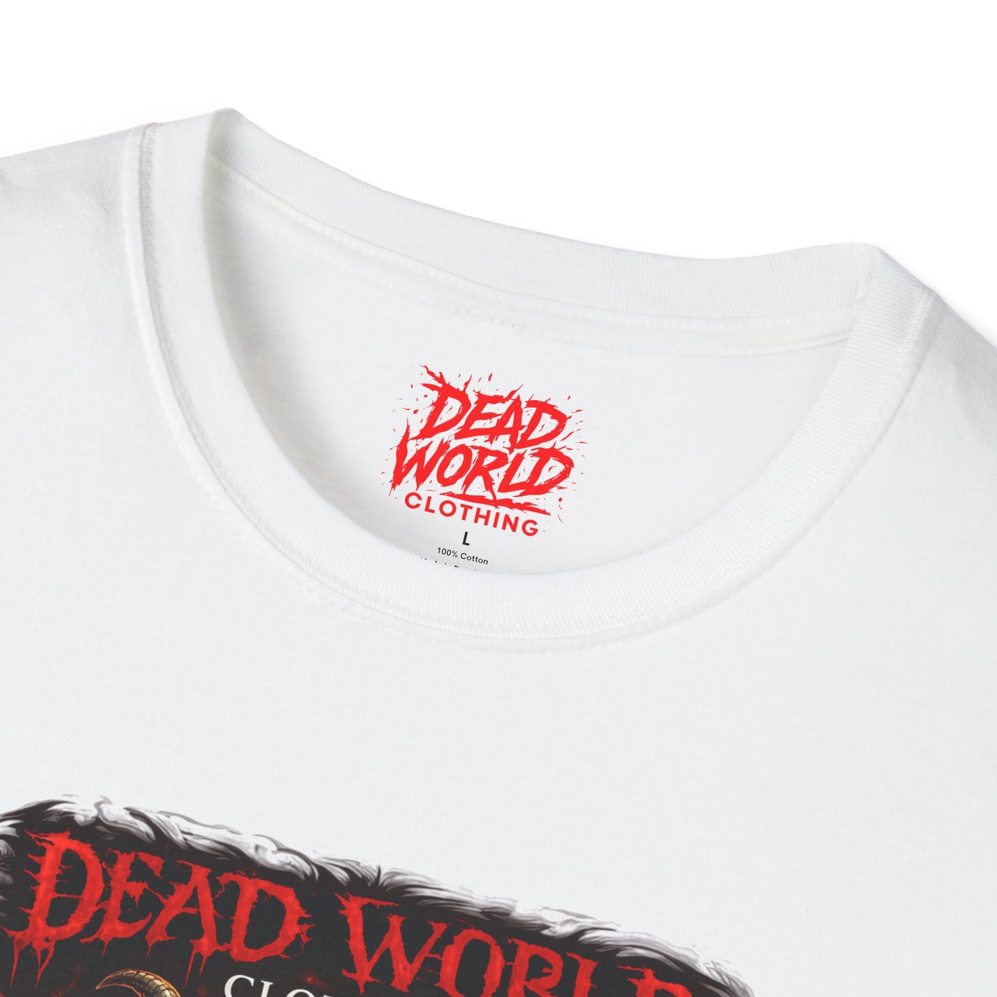Dead World Clothing ("Sin Incarnate") Serpent Crest Graphic Tee