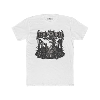 Dead World Clothing Graphic Tee — Apocalyptic Gothic-Style T-Shirt