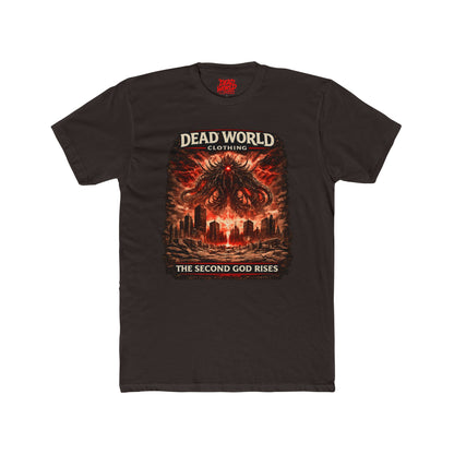 Dead World Clothing 'The Second God Rises' T-Shirt — Apocalyptic Horror Graphic Tee