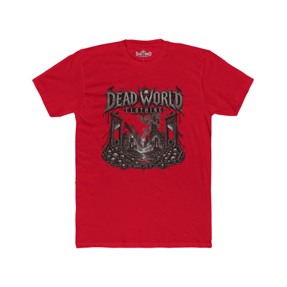 Dead World Clothing Graphic Tee — Apocalyptic Gothic-Style T-Shirt