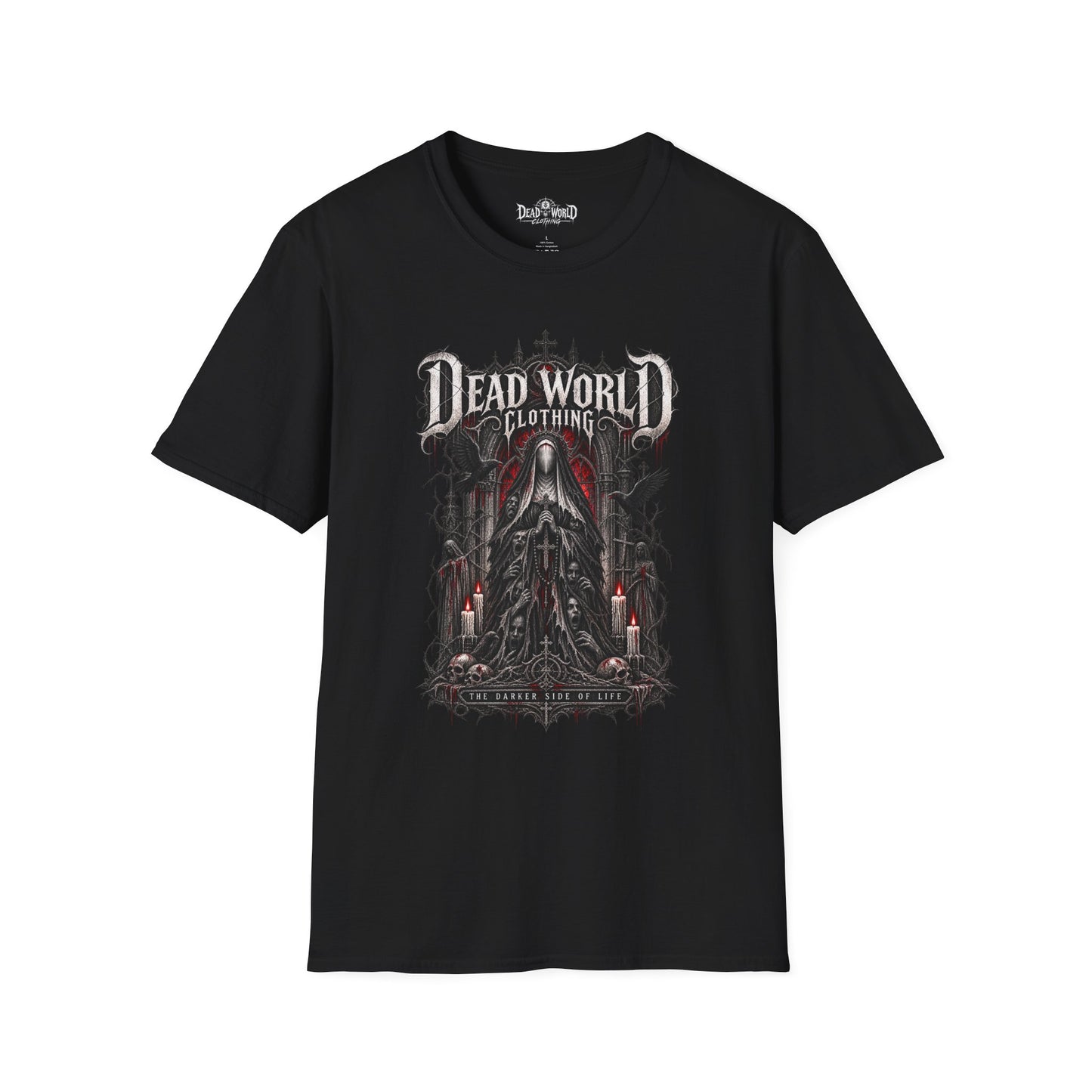 Dead World Clothing Gothic Graphic T-Shirt —Mother of the Hollow Tee
