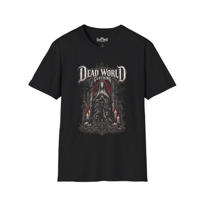 Dead World Clothing Gothic Graphic T-Shirt —Mother of the Hollow Tee