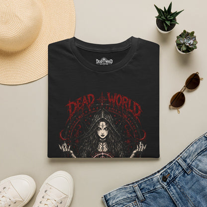 Dead World Clothing Gothic Tee — Occult Witch T-Shirt
