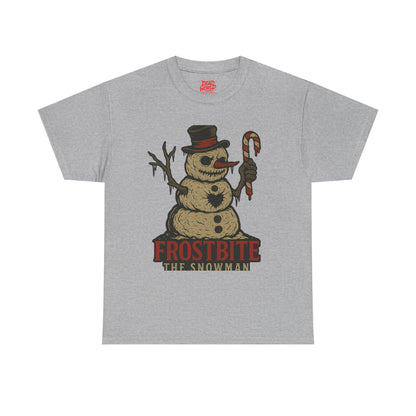 Frostbite the Snowman Vintage Horror Holiday T-Shirt