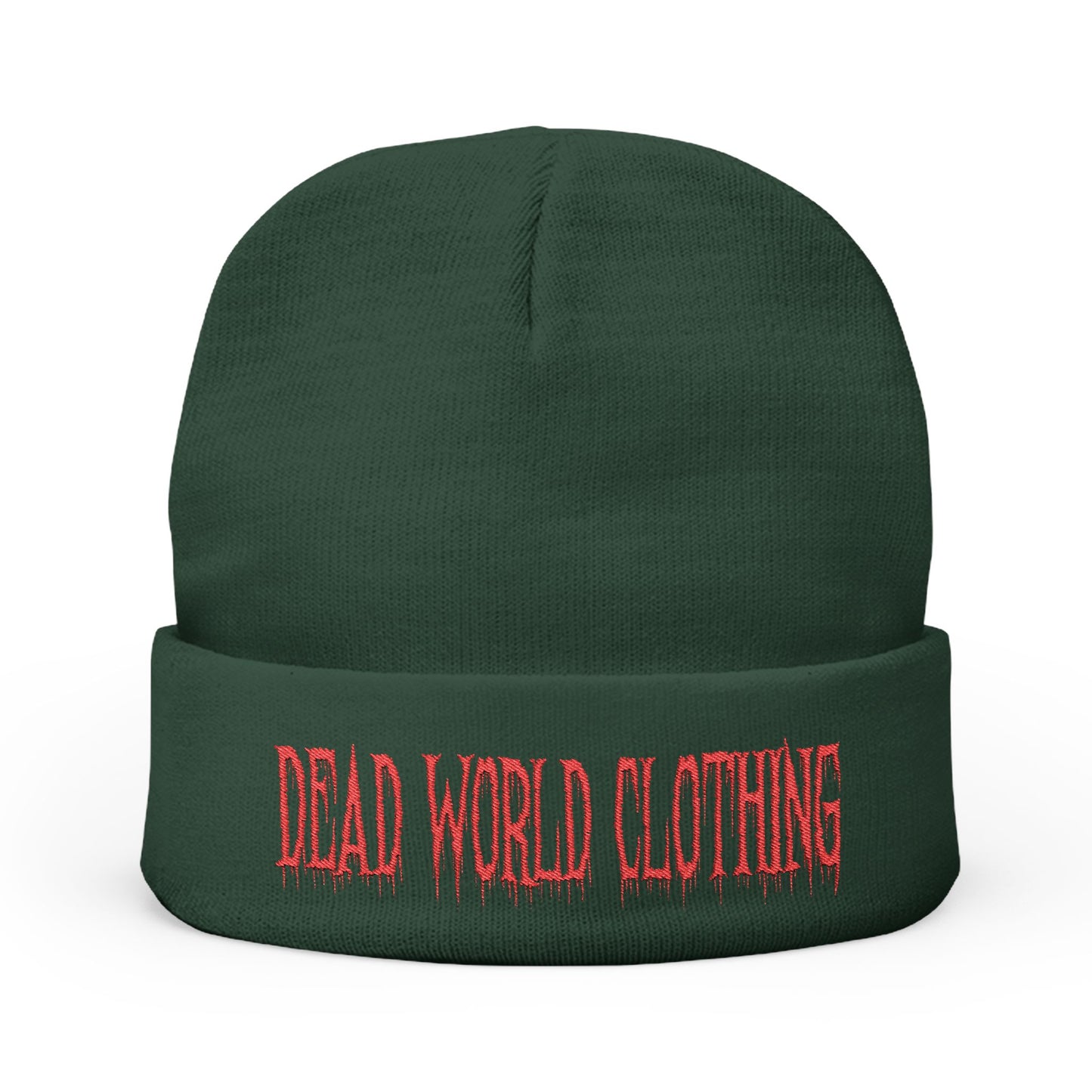 Knit Beanie (Embroidery) - Dead World Clothing