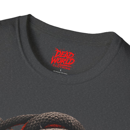 Skull & Snake Graphic T-Shirt