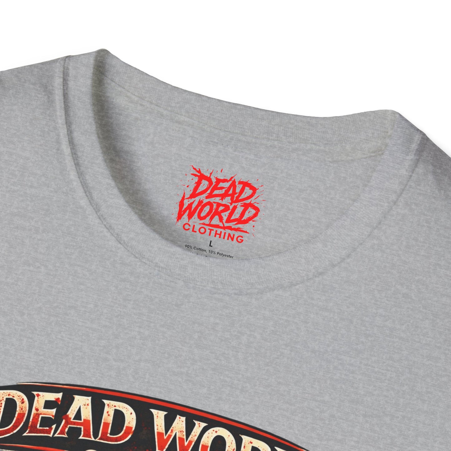Blood Rose Graphic T-Shirt — Dead World Clothing Skull & Rose Gothic Tee
