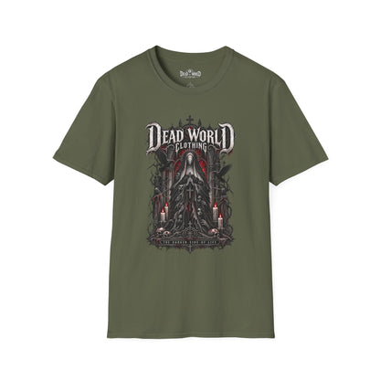 Dead World Clothing Gothic Graphic T-Shirt —Mother of the Hollow Tee