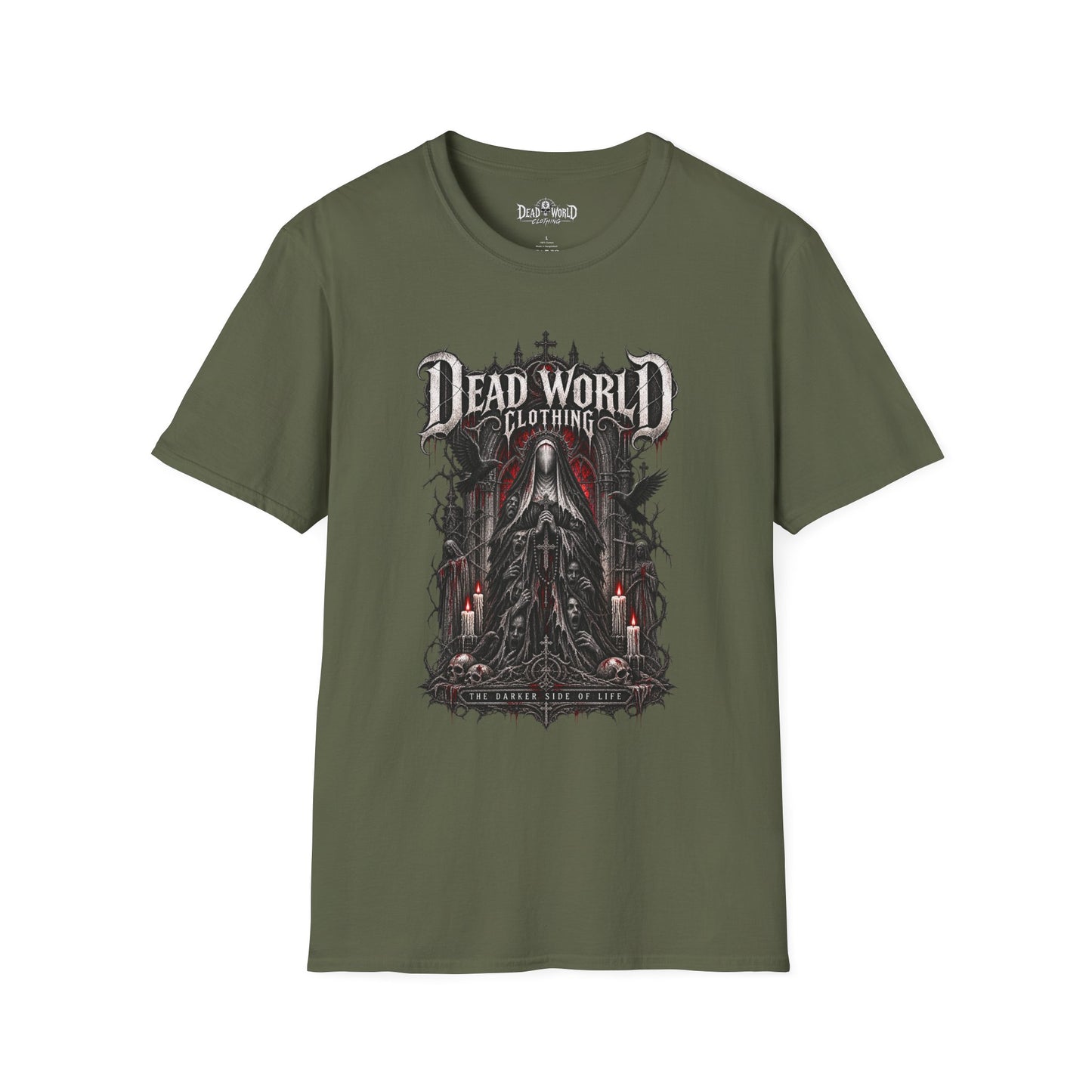 Dead World Clothing Gothic Graphic T-Shirt —Mother of the Hollow Tee
