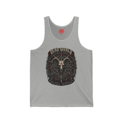 Tank Top — Dark Occult 'Dead World' Ram Skull Graphic