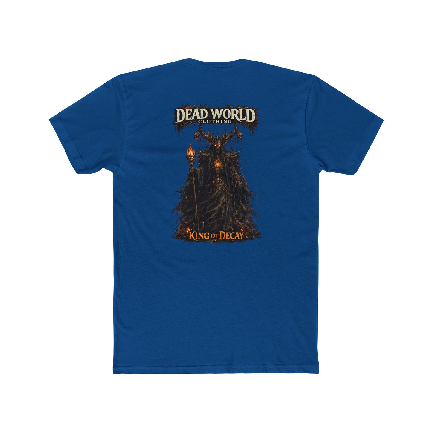 Dead World Clothing "King of Decay" T‑Shirt — Gothic Horror Graphic Tee