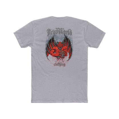 Demon Unisex Tee Shirt - Dark and Edgy Cotton Crew Tee for Metal and Horror fans