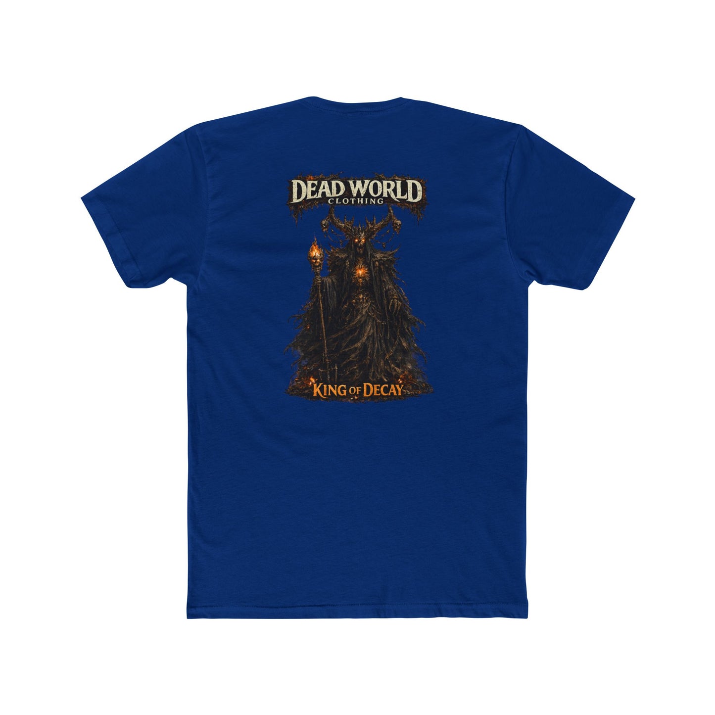 Dead World Clothing "King of Decay" T‑Shirt — Gothic Horror Graphic Tee