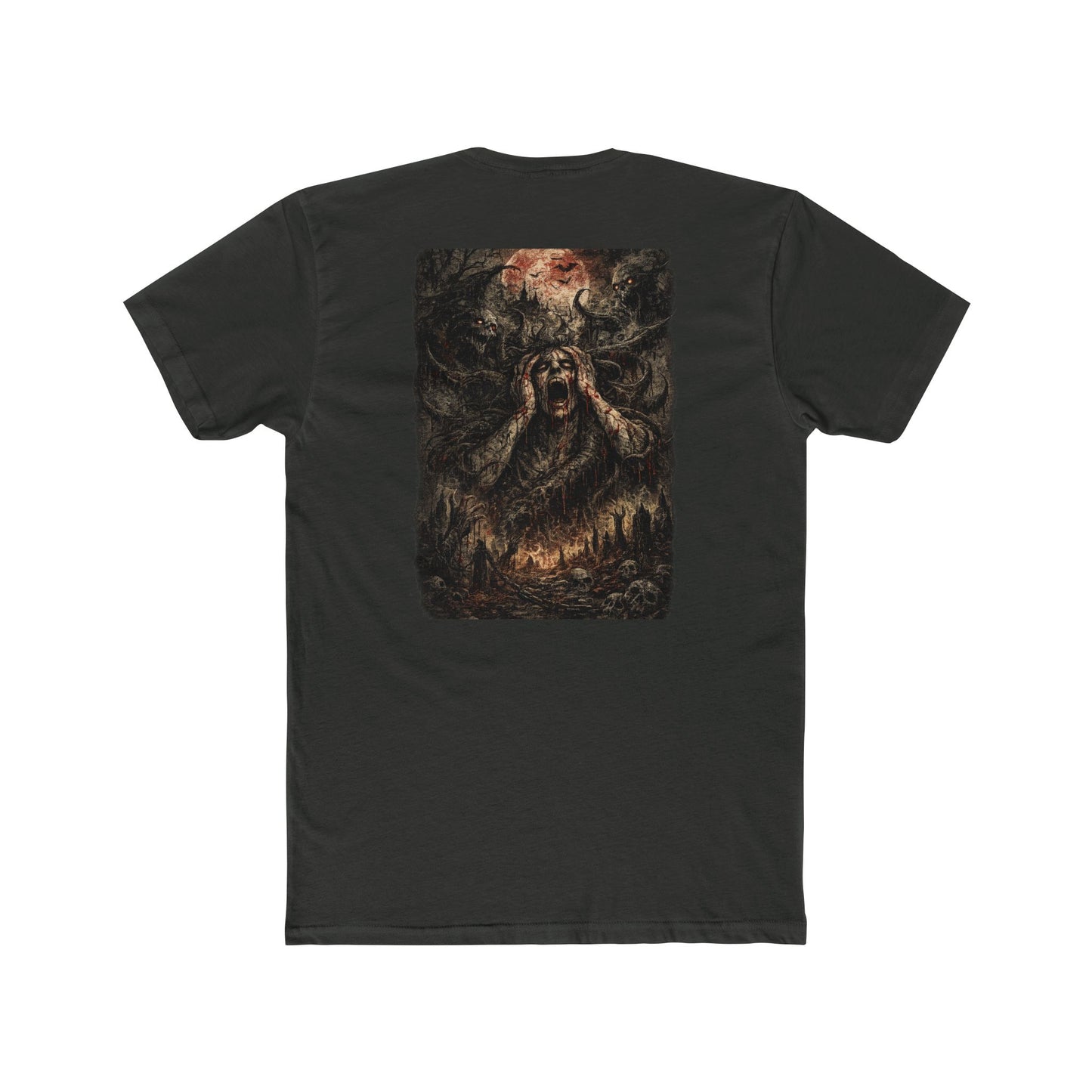 Endless Suffering Fiery Zombie Hands Tee