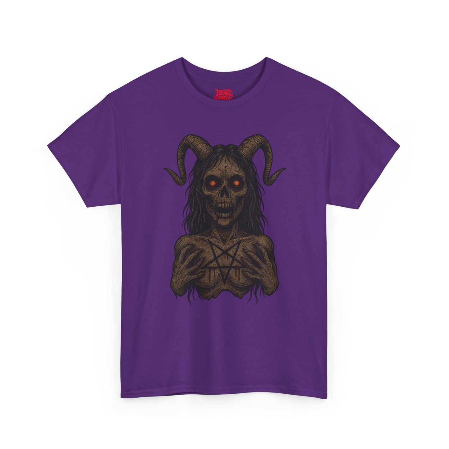 Occult Dark Goat Demon T-Shirt — Horror Graphic Tee