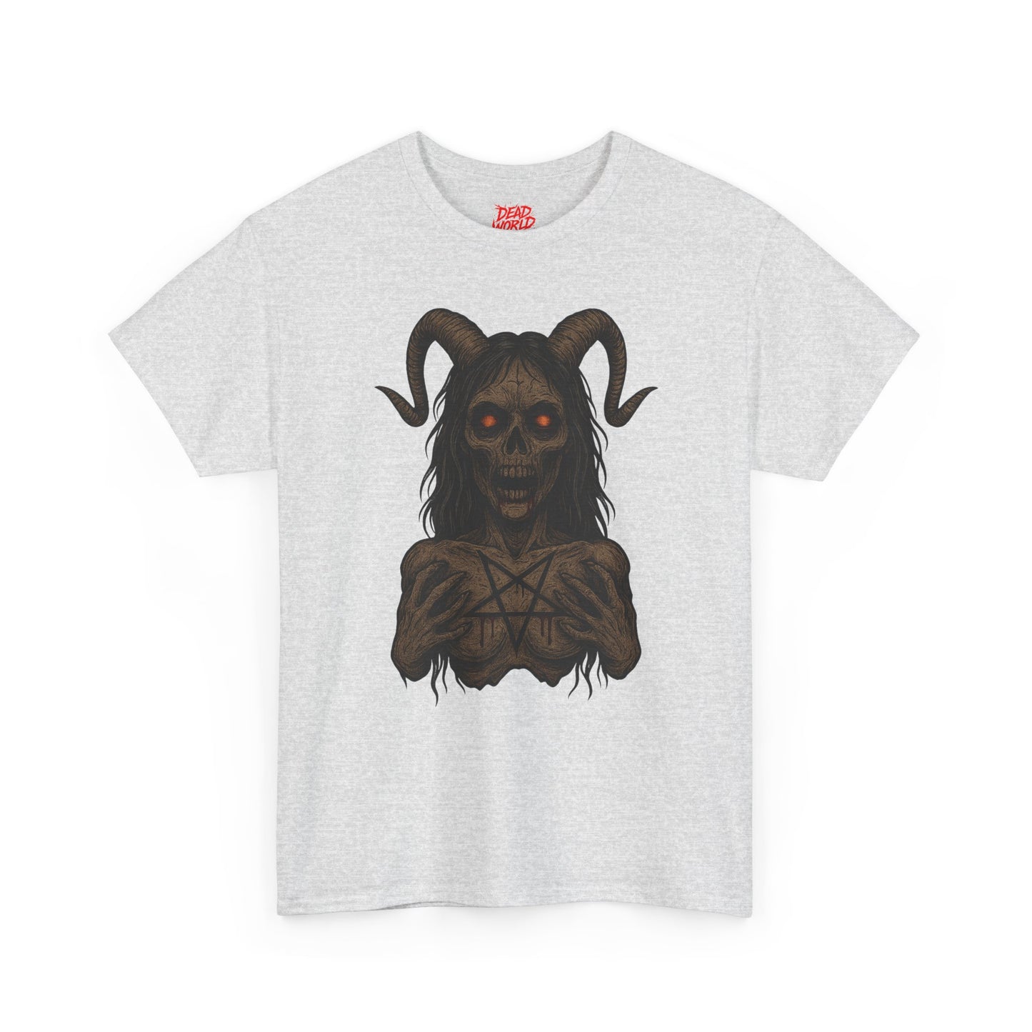 Occult Dark Goat Demon T-Shirt — Horror Graphic Tee