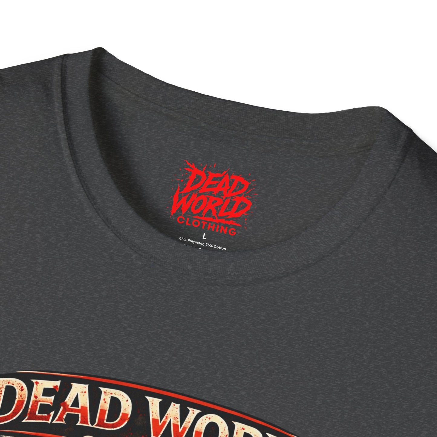 Blood Rose Graphic T-Shirt — Dead World Clothing Skull & Rose Gothic Tee