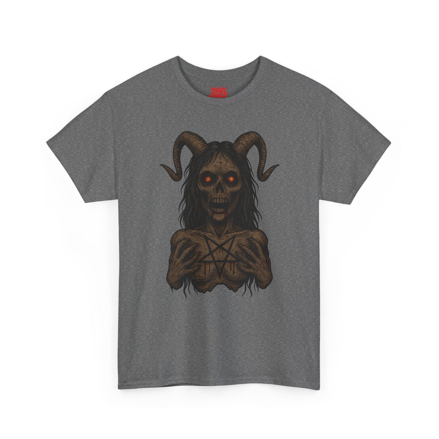 Occult Dark Goat Demon T-Shirt — Horror Graphic Tee