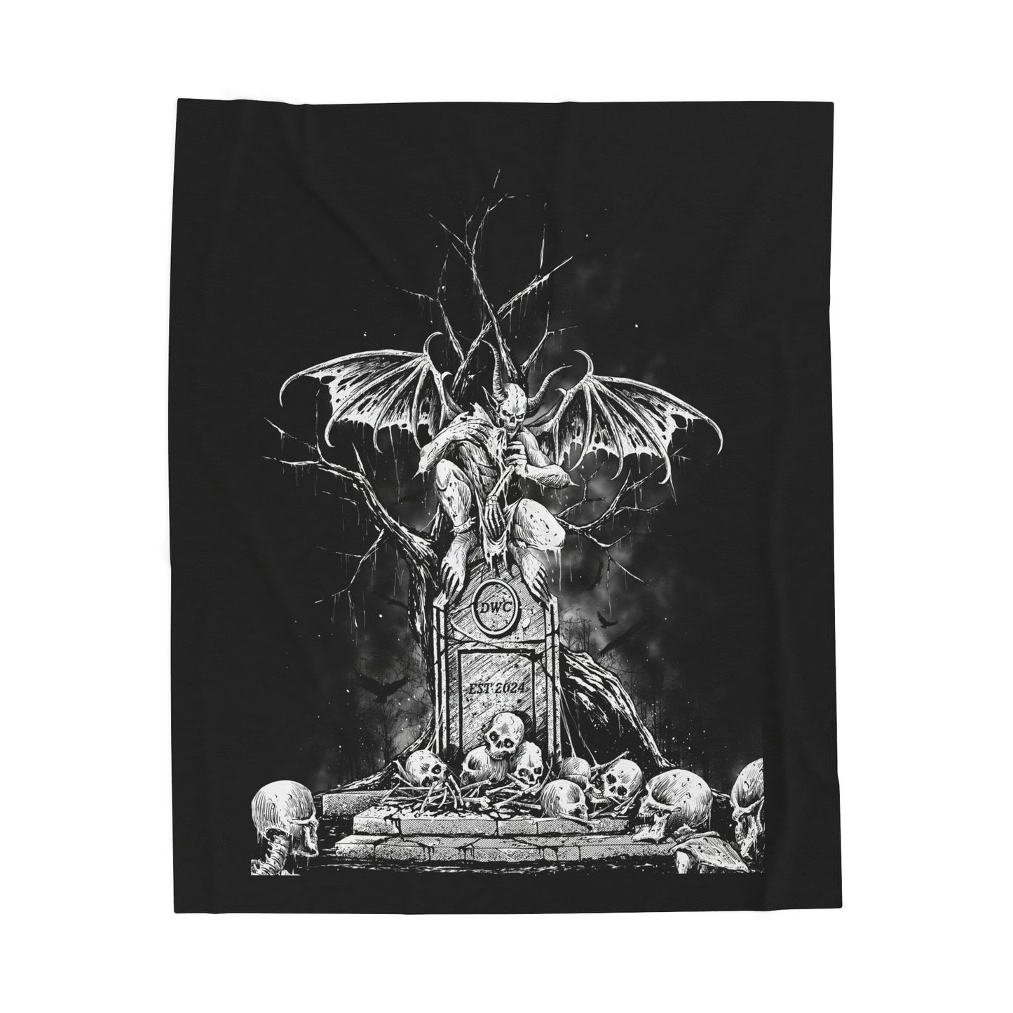 Feast Plush Blanket - Cozy Halloween Decor