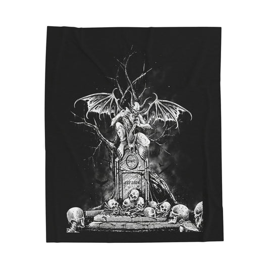 Feast Plush Blanket - Cozy Halloween Decor