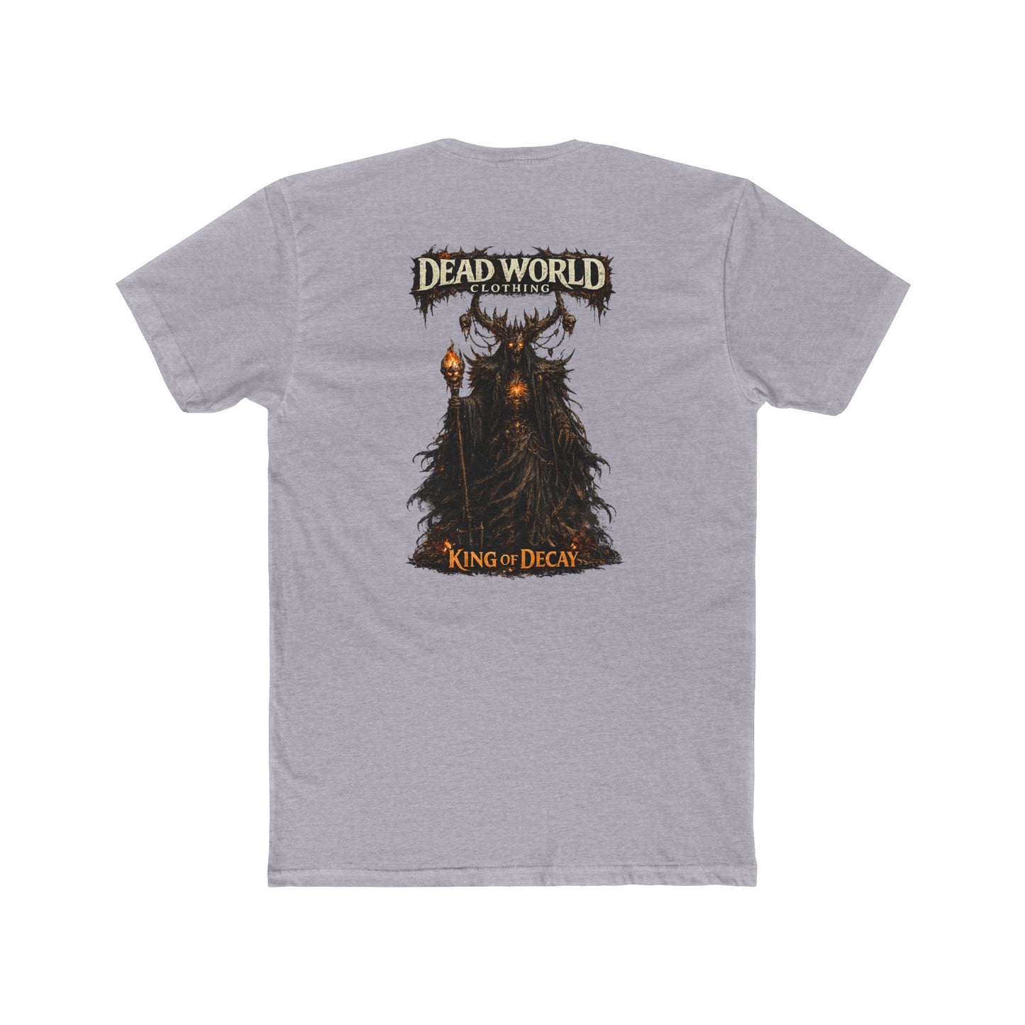 Dead World Clothing "King of Decay" T‑Shirt — Gothic Horror Graphic Tee