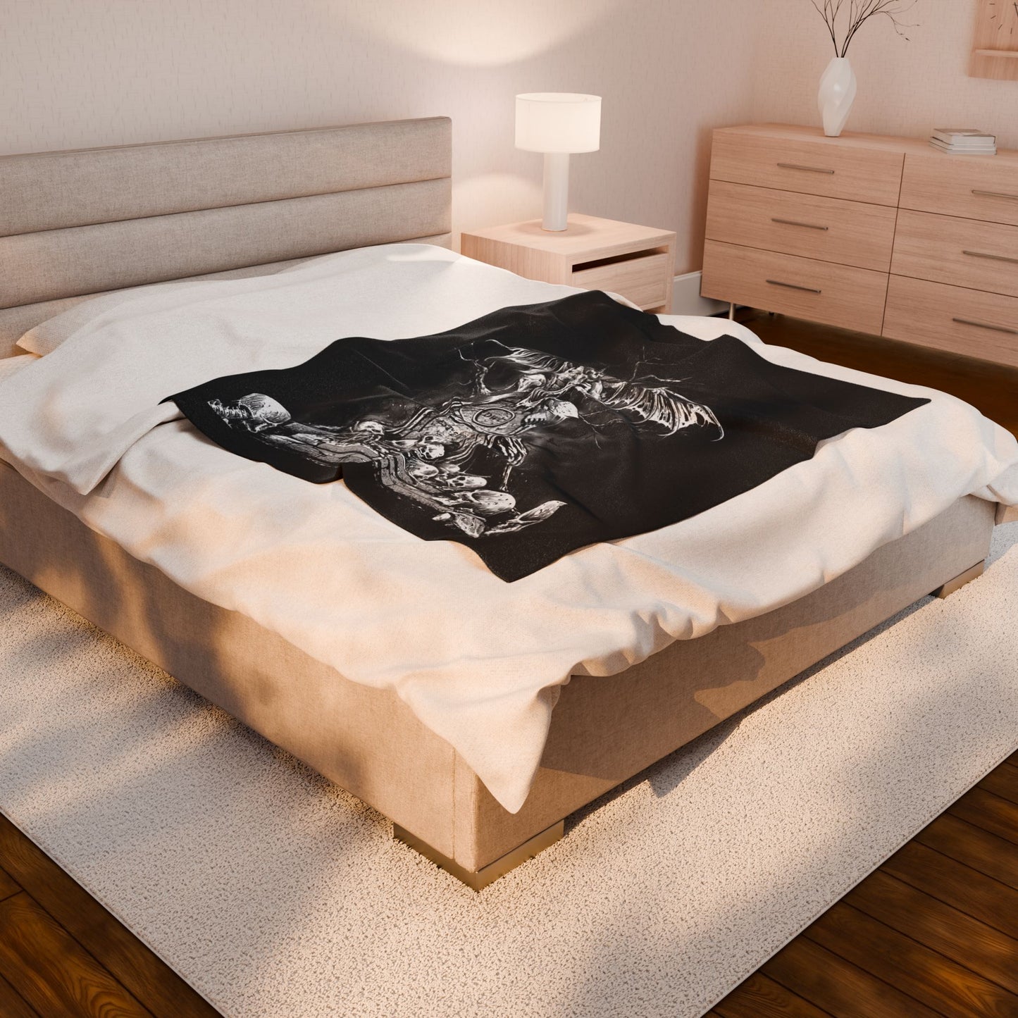 Feast Plush Blanket - Cozy Halloween Decor