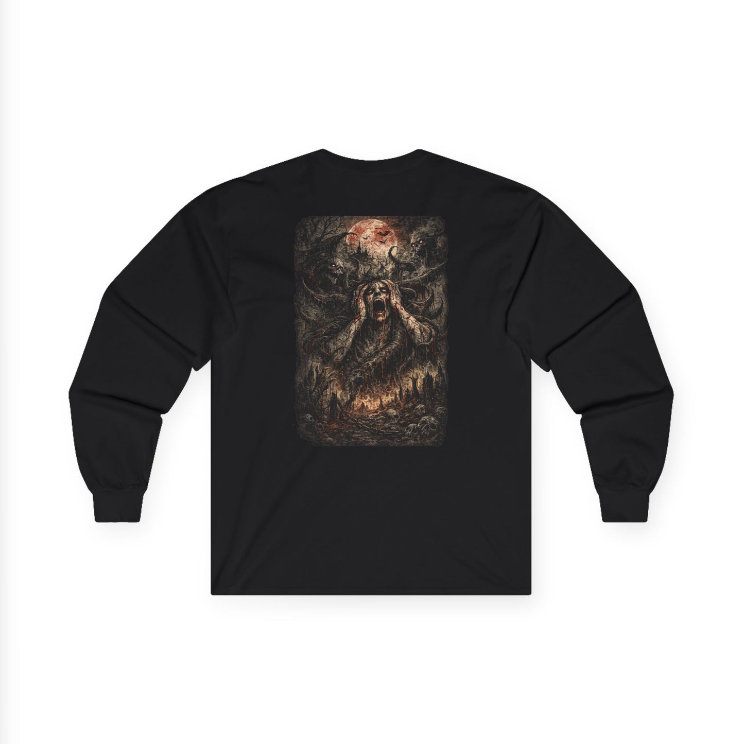 Endless Suffering Gothic Forest Long Sleeve Tee