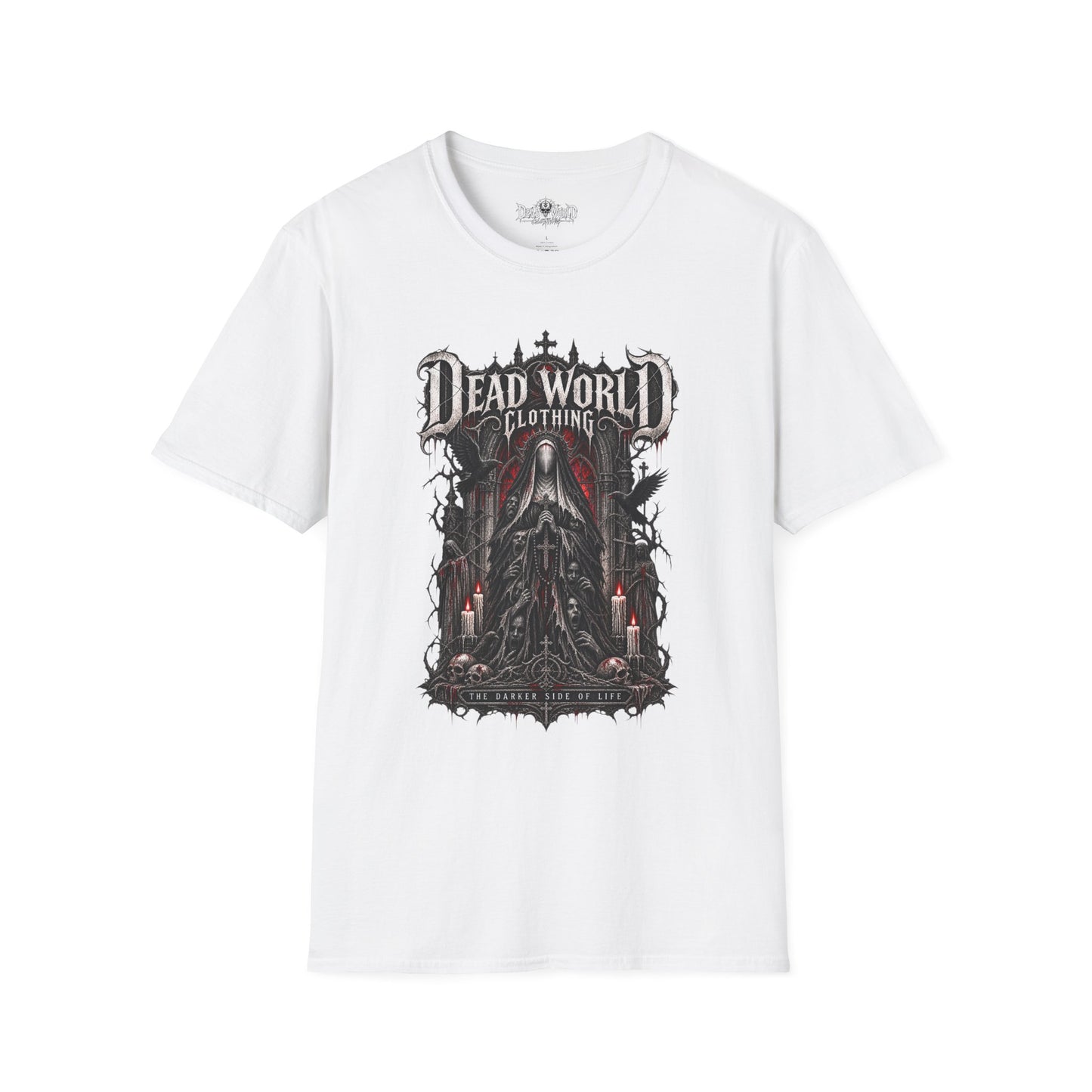 Dead World Clothing Gothic Graphic T-Shirt —Mother of the Hollow Tee