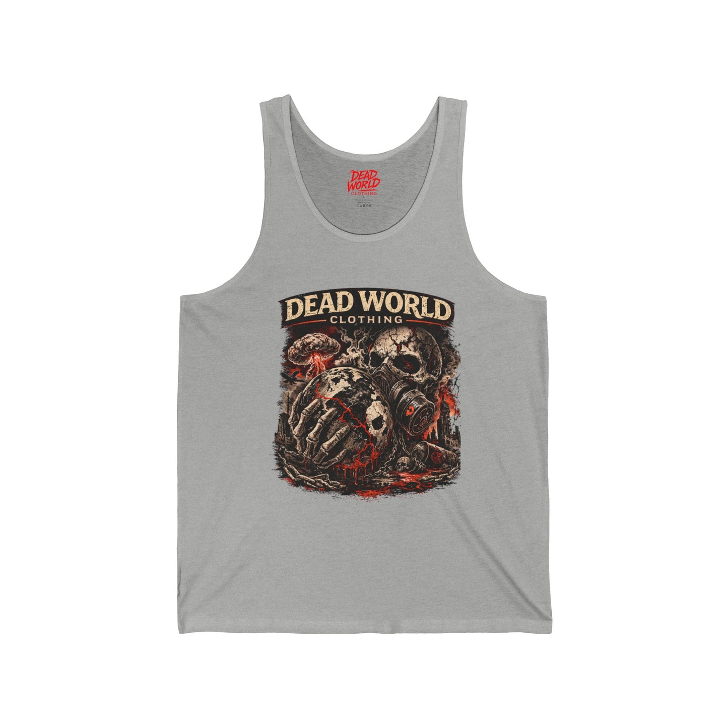 Dead World Clothing Skull & Zombie Unisex Jersey Tank