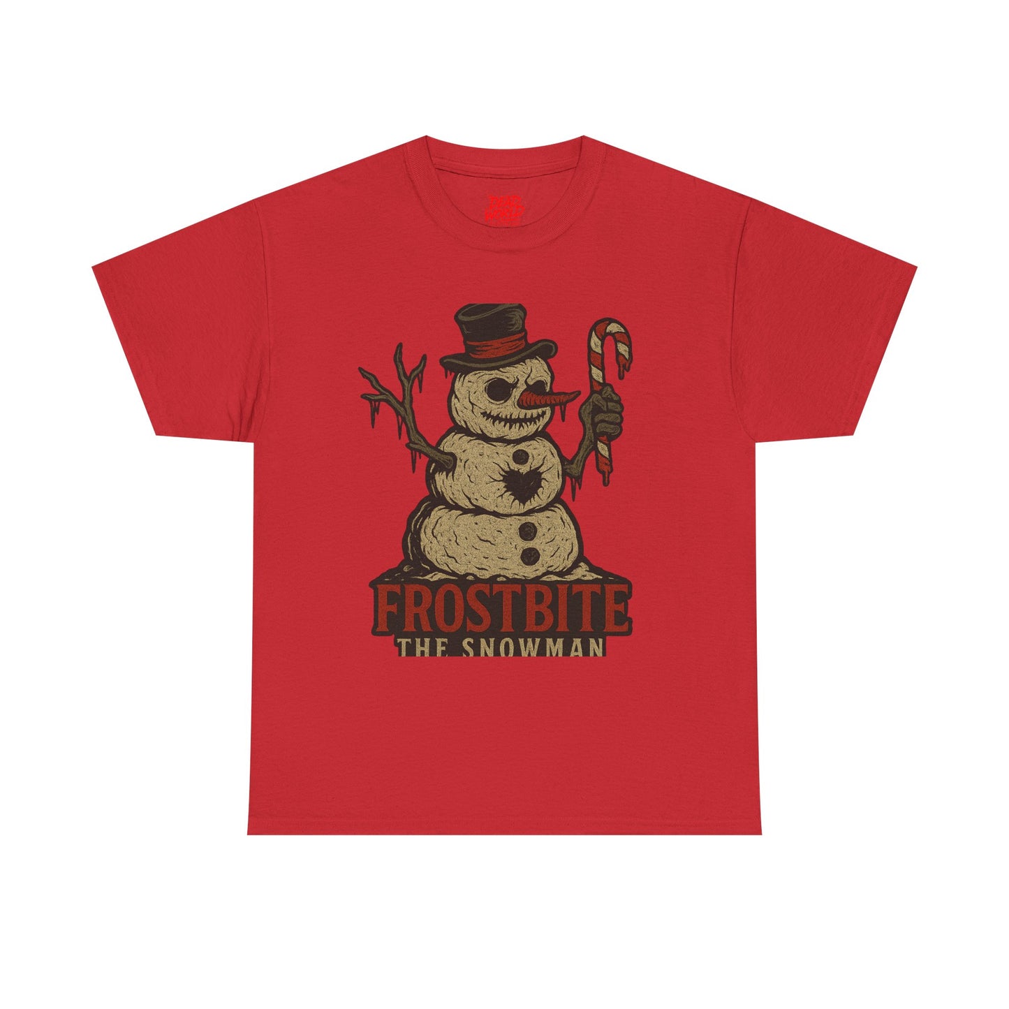 Frostbite the Snowman Vintage Horror Holiday T-Shirt