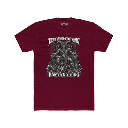 Dead World Clothing  'Bow to Nothing' Dark Gothic Graphic Shirt