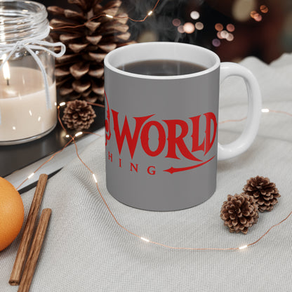 Mug — Dead World Clothing Red Logo Skull Coffee Cup