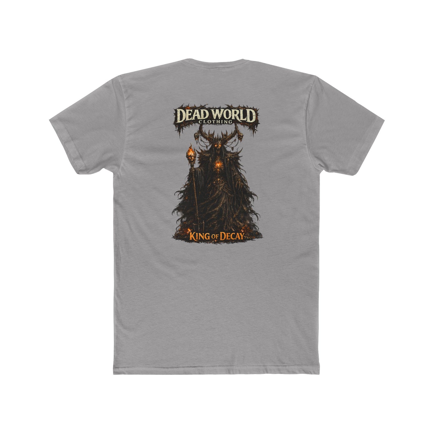 Dead World Clothing "King of Decay" T‑Shirt — Gothic Horror Graphic Tee