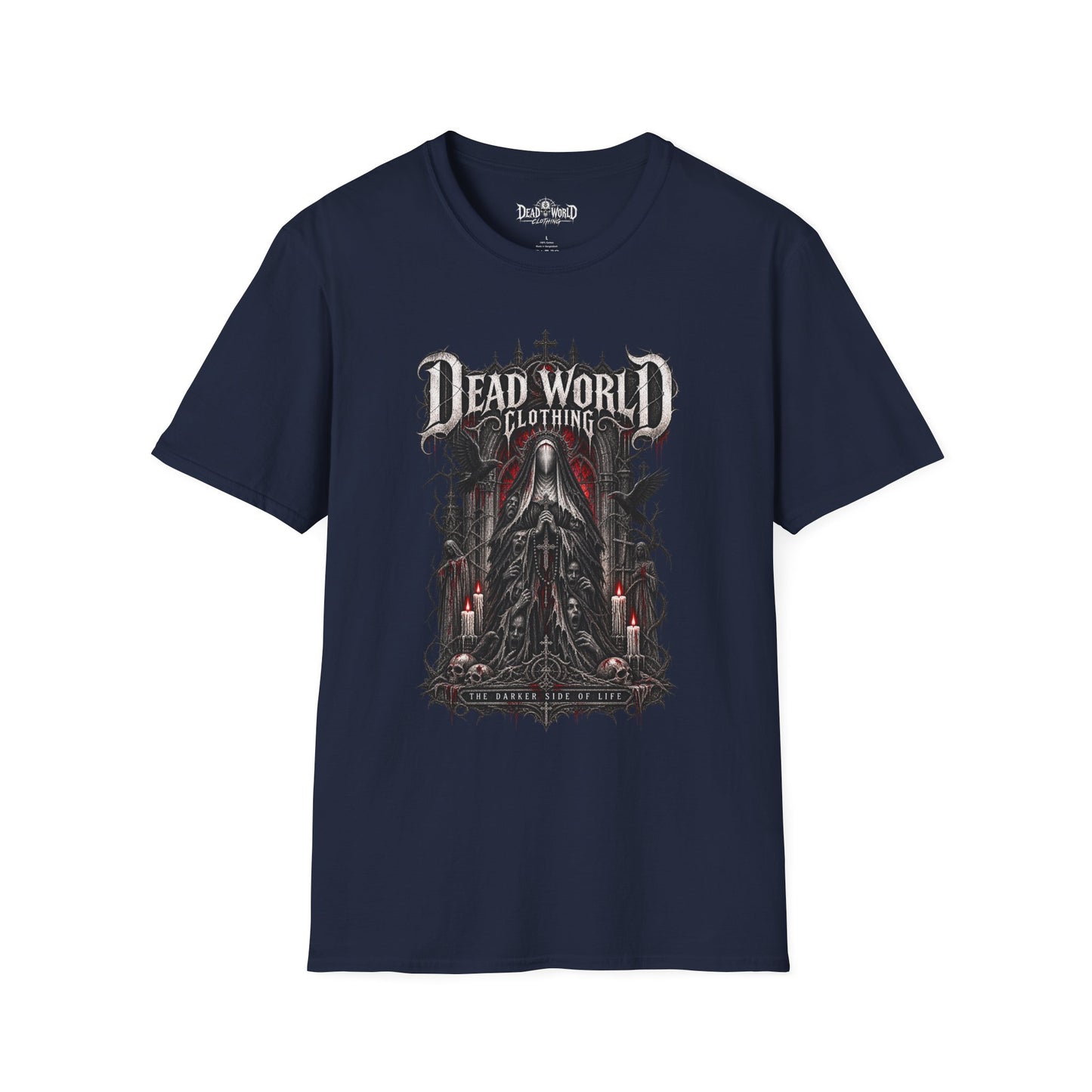 Dead World Clothing Gothic Graphic T-Shirt —Mother of the Hollow Tee